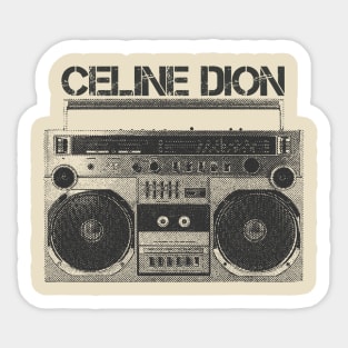 Celine Dion / Hip Hop Tape Sticker